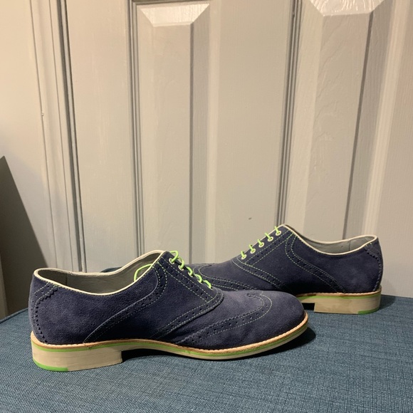 Johnston & Murphy Other - Johnston & Murphy Blue and green dress shoes